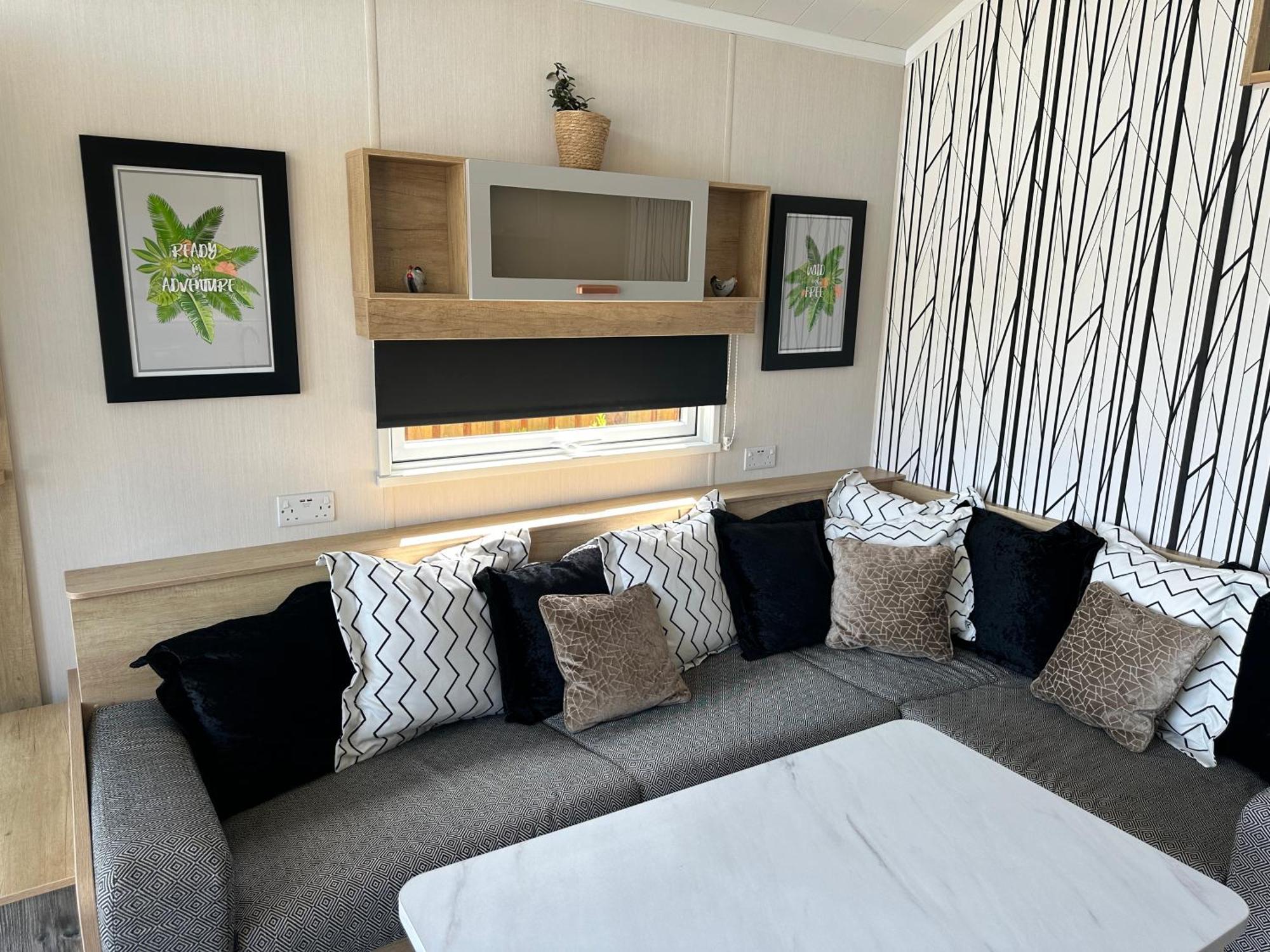 The Pods At Haulfryn Caravan Park Whitford Екстериор снимка
